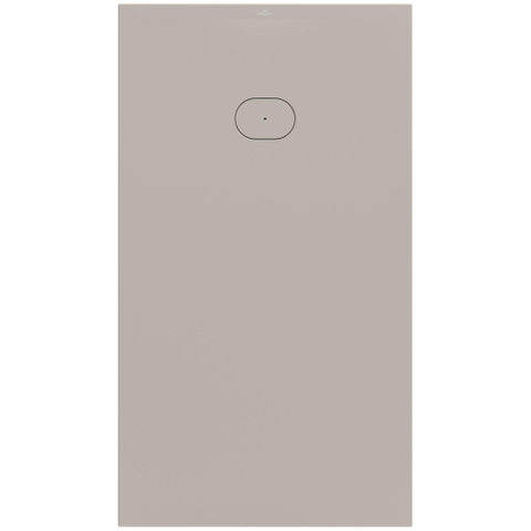 Villeroy & Boch Ecora douchebak - 160x90x4.5cm - afvoer korte zijde - almond (beige) SW1558919