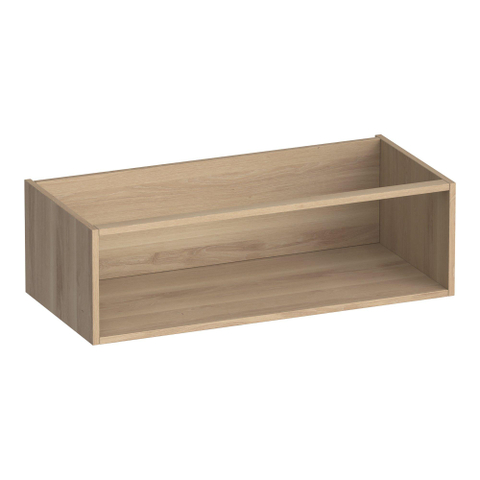 BRAUER Flourish armoire latérale - 99x30x45.5cm - avec 1 compartiment de rangement en chêne naturel lamellé SW445200