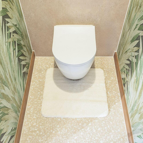 Sealskin Cosima Tapis de toilette - 57x60cm - blanc cassé SW1220472