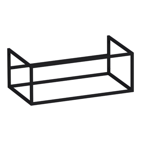 BRAUER Believe cadre - 79x30x45.5cm - excl. plateau de base noir mat SW228299
