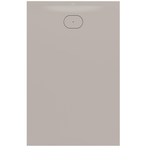 Villeroy & Boch Ecora douchebak - 140x90x3.5cm - afvoer korte zijde - almond (beige) SW1558911