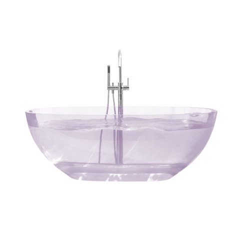 Best Design Color Transpa Clear vrijstaand bad 170x78x56cm SW487033