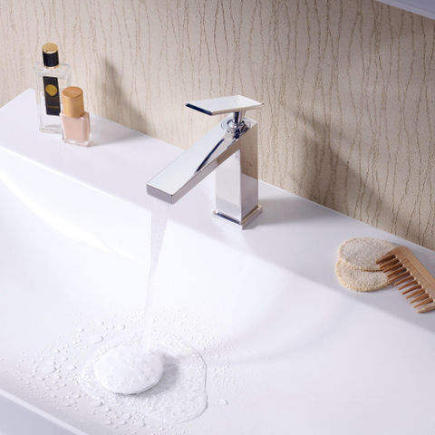 Hansgrohe Tecturis E Mitigeur lavabo - bonde à tirette - coolstart - bec 14.4cm - chrome SW918525