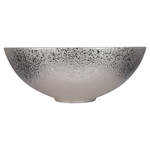 Differnz BRIGHT Vasque à poser - 36x14cm - émaillé - argent SW1236910