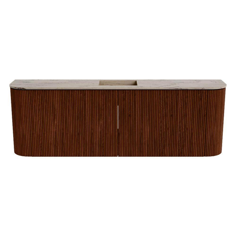 Mondiaz JOYA-DLUX 123.2cm toiletmeubel - ronding links en rechts kleur Ruby - Wastafel FAYE positie Midden Zonder kraangat kleur Arena. SW1425326