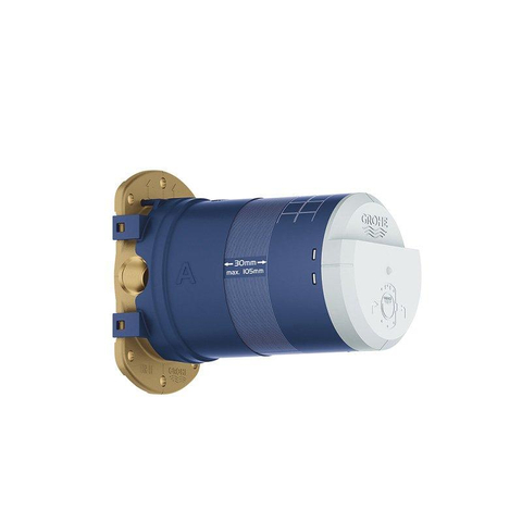 Grohe SmartControl inbouw regendoucheset – thermostatisch – Ø31 cm ronde hoofddouche – 3-standen staafhanddouche – chroom SW108057