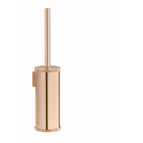 Garniture de brosse de WC Romacloset modèle mural or rose SW454058