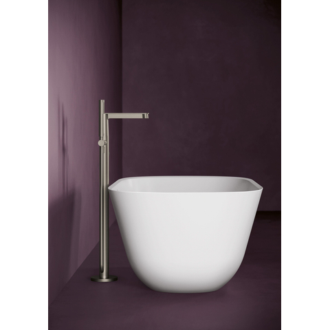 Villeroy & Boch theano Baignoire îlot 75x50.6x48cm ovale quaryl Blanc mat SW453980