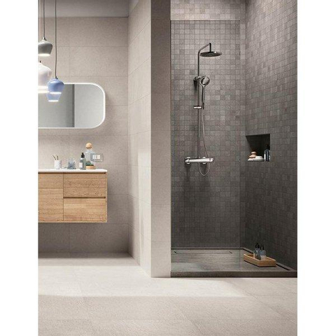 ÉCHANTILLON Ceralto Minuta R11 Carreau de sol et de mur 60x60cm 9.5mm rectifié R9 grès cérame Ghiaccio SW914255