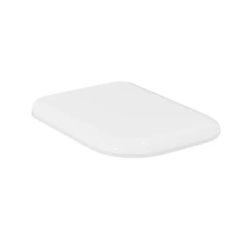 Ideal Standard Tonic II abattant de WC avec couvercle avec softclose pour WC suspendu avec système de chasse Aquablade blanc 0180327