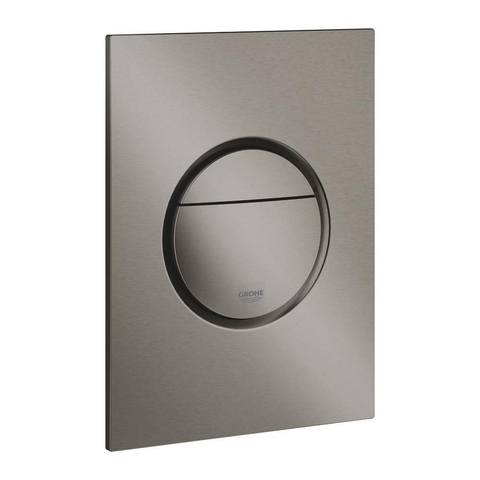 Grohe Nova Drukplaat - S-Size - brushed hard graphite (antraciet) SW242287