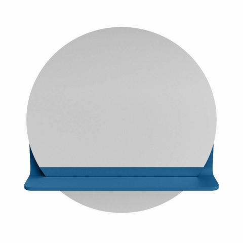 Mondiaz SPOT miroir – Ø 50 cm – avec tablette – Jeans (bleu) SW1235543