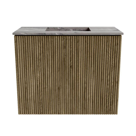 Mondiaz JOYA-DLUX 50cm toiletmeubel - kleur Dusk - Wastafel FAYE positie Midden Zonder kraangat kleur Sombra. SW1426120