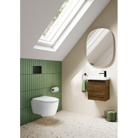 Geberit iCon WC suspendu – TurboFlush – profondeur 53 cm – avec abattant softclose – blanc brillant SW1235359