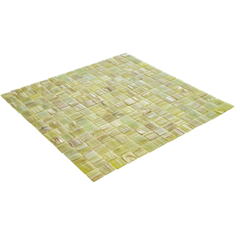 The Mosaic Factory Amsterdam mosaïque - 32x32cm - 4mm - carré - light green brillant (vert) SW62143