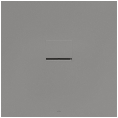 Villeroy & Boch Squaro infinity receveur de douche - 90x90x4cm - gris SW29382