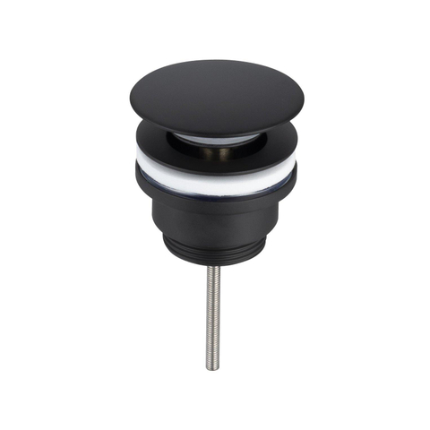 Fortifura Calvi Afvoerplug - klikwaste - mat zwart SHOWROOMMODEL SHOW26999