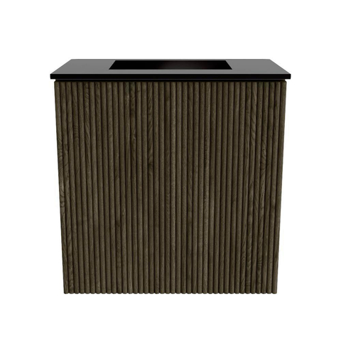 Mondiaz JOYA 40cm meuble de salle de bains WC - couleur Shadow - Vasque FAYE position Milieu Sans trou de robinet couleur Urban SW1421483