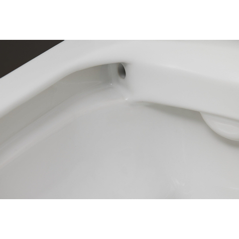 Duravit Me by starck - ME by Starck - compact - hangtoilet - 370 x 480 mm - zonder spoelrand - diepspoel - inclus - spoelrandloos - glans wit 0293436
