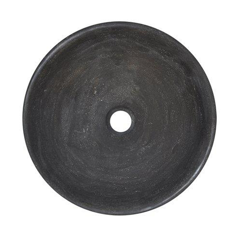Wiesbaden Raw Waskom rond - 40x14cm hardsteen gezoet SW296084