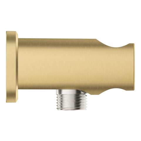 Grohe Rainshower Wandaansluitbocht - 1/2" - met houder - ronde rozet - brushed cool sunrise (goud) SW1077368