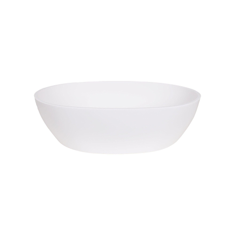 FugaFlow Eccelente Pietra Waskom - 45x32x12cm - solid surface - wit mat SW1587831