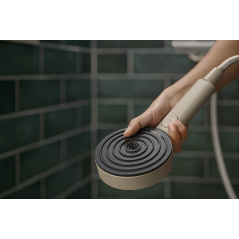 Hansgrohe Pulsify Planet Edition Staaf - handdouche 100 - 3jet - ecosmart+ - select Zand (gerecycled) Zand (gerecycled) - zand (bruin) SW918187