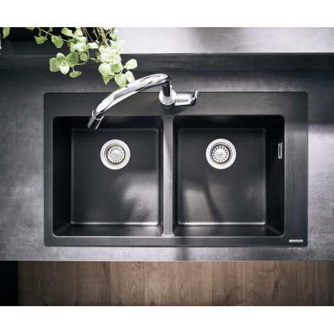 Hansgrohe Focus m41 Eengreeps keukenmengkraan - 240 - ecosmart - met uittrekbare vuistdouche - 2 straalsoorten - hoogglans chroom SW529003
