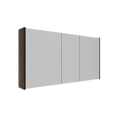 Saniclass Holz Frame armoire de toilette – 120 x 63 x 16cm – Chêne charcoal SW1470594