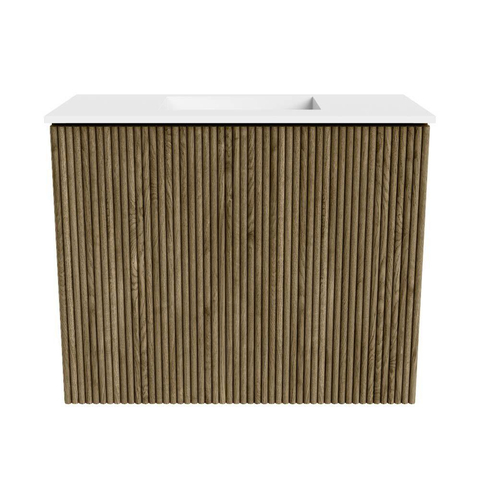 Mondiaz JOYA 50cm toiletmeubel - kleur Dusk - Wastafel FAYE positie Midden Zonder kraangat kleur Talc. SW1421577