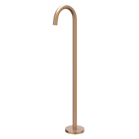 IVY Bec de bain - sur pied - 1/2\"- Cuivre brossé mat PVD" SW1031835