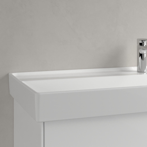 Villeroy & Boch Collaro meubelwastafel - 120x47cm - met overloop - 1 kraangat CeramicPlus - White Alpine (glans wit) SW358341