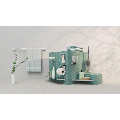 Hansgrohe AddStoris S closetrolhouder met planchet chroom SW1567174