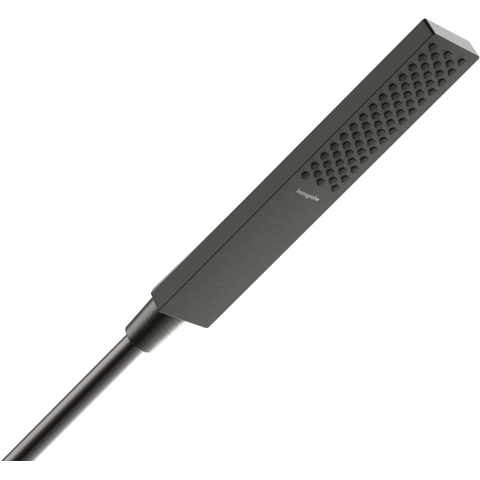 Hansgrohe Pulsify E handdouche - 10cm - ecosmart - brushed black chrome (zwart) SW1387791