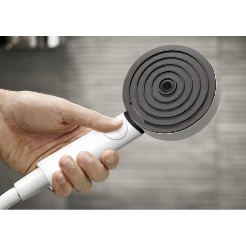 Hansgrohe Pulsify douchette à main 10.5cm 3 jets activation ecosmart mat blanc SW651070