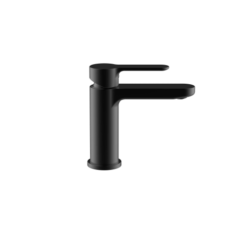Go By Van Marcke Nero Robinet de lavabo - 15cm - monotrou - noir mat SW369955