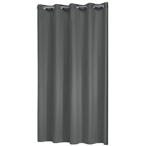 Sealskin Coloris Rideau de douche Polyester/Coton 180x200 cm Gris CO232211314