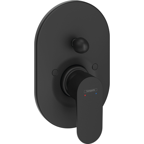 Hansgrohe Rebris s Mitigeur bain encastré monotrou noir mat SW803055