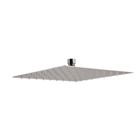 Plieger Napoli douche de tête - 25x25cm - carré - 1 jet - chromé brossé SW358954