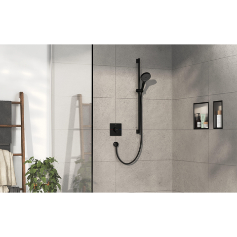 Hansgrohe ShowerSelect Comfort E Thermostaat - inbouw - 1 functie - mat zwart SW917882