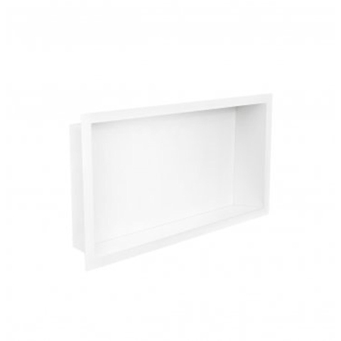 Wiesbaden Demis inbouwnis 30 x 60 x 10 cm mat wit OUTLETSTORE STORE39630