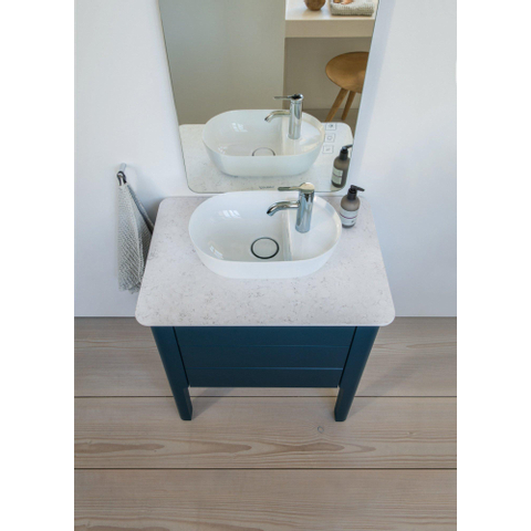 Duravit C.1 1 greeps wastafelmengkraan - 121x40x155mm - hoogglans chroom SW420701