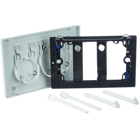Geberit Sigma20 drukplaat - dualflush - glans wit SW53743