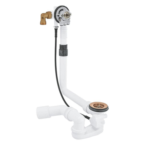 Grohe Talentofill Badafvoer - badvuller - voor normale baden - brushed warm sunset (koper) SW444282