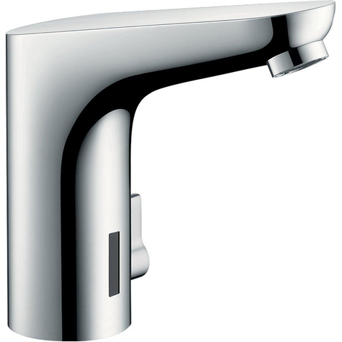 Hansgrohe Focus E2 wastafelkraan electronisch - inclusief sensor 230V - inclusief temperatuurgreep - hoogglans chroom 0605534