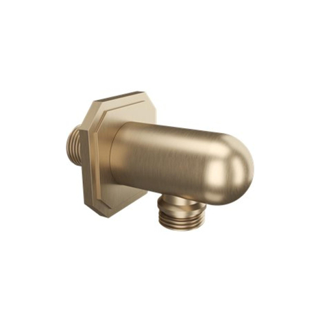 Crosswater Belgravia Wandcontactdoos - geborsteld messing (goud) SW1176825