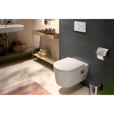Hansgrohe EluPura Original S WC suspendu 54x36cm - sans rebord - AquaChannel Flush - céramique - blanc brillant SW1164937