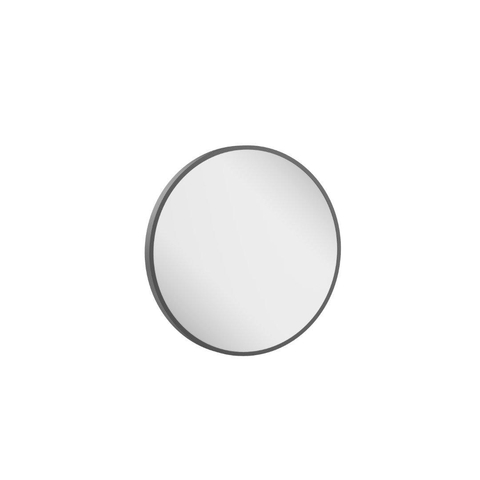 Crosswater Infinity Spiegel rond - 50cm - geborsteld slate gunmetal (antraciet) SW1026408