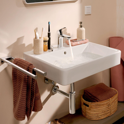 Hansgrohe Vernis Blend Wastafelkraan - opbouw - 16cm - met afvoerplug - coolstart - chroom SW1174268