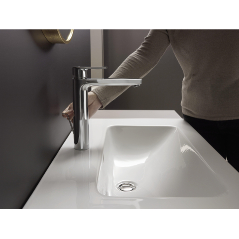 Hansgrohe Vernis Blend wastafelkraan - 169 highriser - met waste - hoogglans chroom SW651357